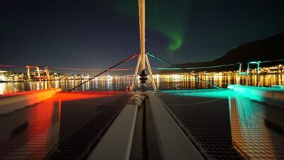 Tromsø: Northern Lights Luxury Catamaran Cruise