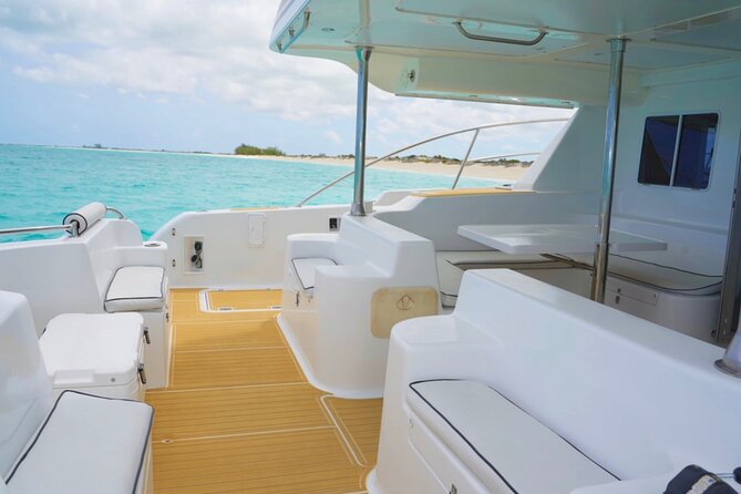 Turks and Caicos Half-Day Luxury Private Yacht Charter - What the $4,500 price really means