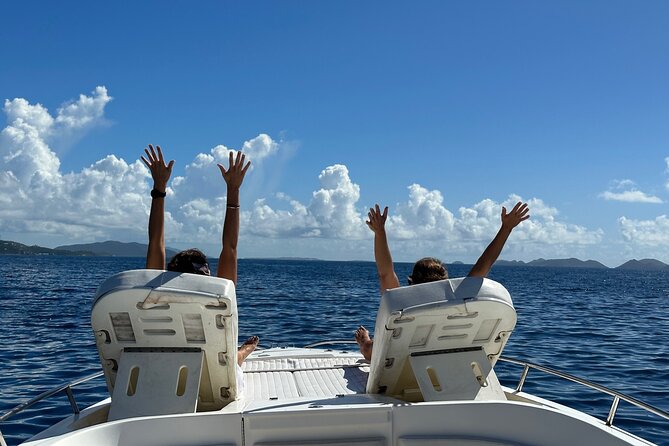 USVI Private Boat Charter Adventure - St. Thomas from the water