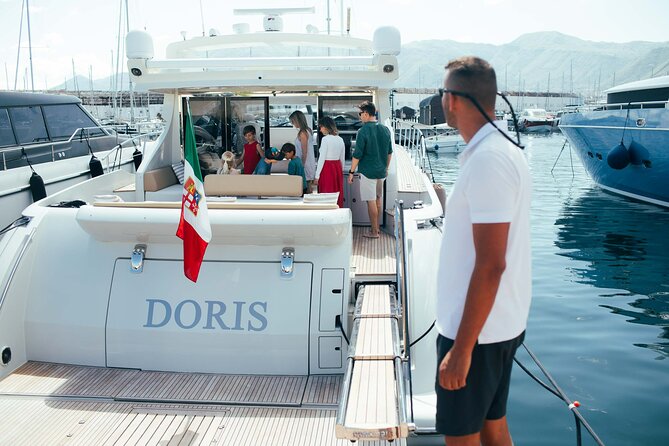 VIP Capri Yacht Experience Private Cruise Swim and Sunbathe - Leaving Sorrento for Capri