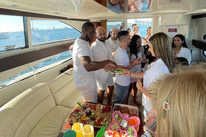 VIP Luxury Yacht Charter for up to 12 Guests - Toronto Harbour from a rare anchorage point