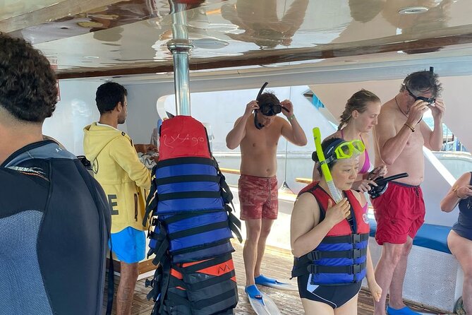 VIP Luxury yacht Snorkeling &Discover Orange Bay island _hurghada - Setting out from Hurghada Marina at 8:00
