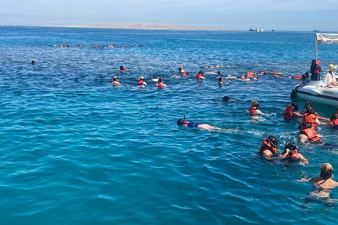 VIP Luxury yacht Snorkeling &Discover Orange Bay island _hurghada - Who will get the most from this day