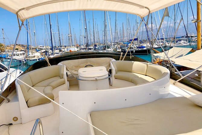 Vip Motor Yacht Charter-17 meter-10 Guest-Half day or Sunset trip - Cruising through Mirabello Bay