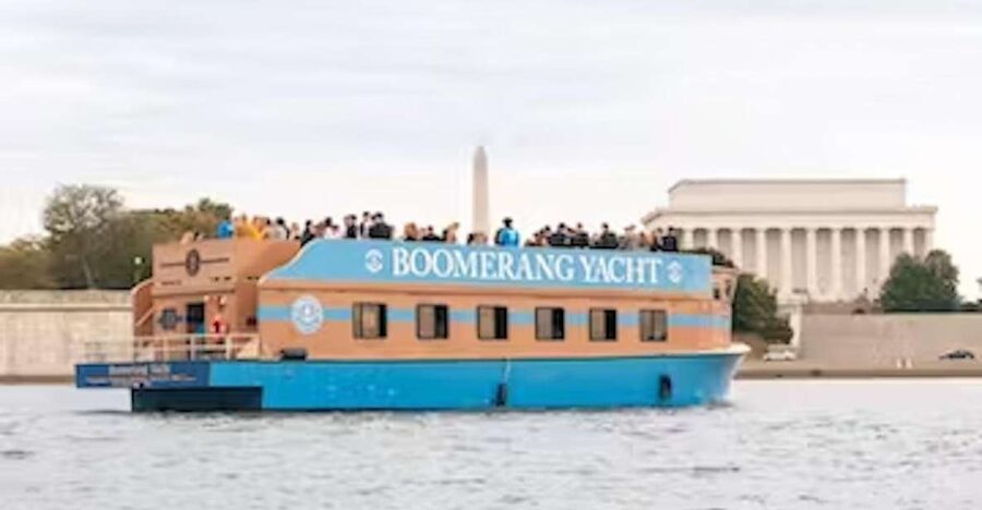 Washington, DC: Potomac River Yacht Cruise with Open Bar - Boarding at Georgetown Waterfront