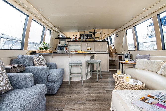 Yacht rental charter in Marina del Rey - 60' CARVER - Heading South Toward Manhattan Beach and Hermosa Beach