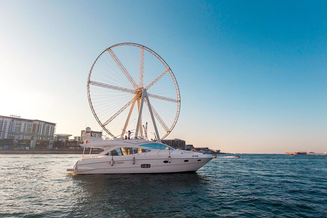 Yacht Trip Dubai : Book 56 ft Premium Yacht up to 21 people - Starting at Dubai Marina and Marina Walk