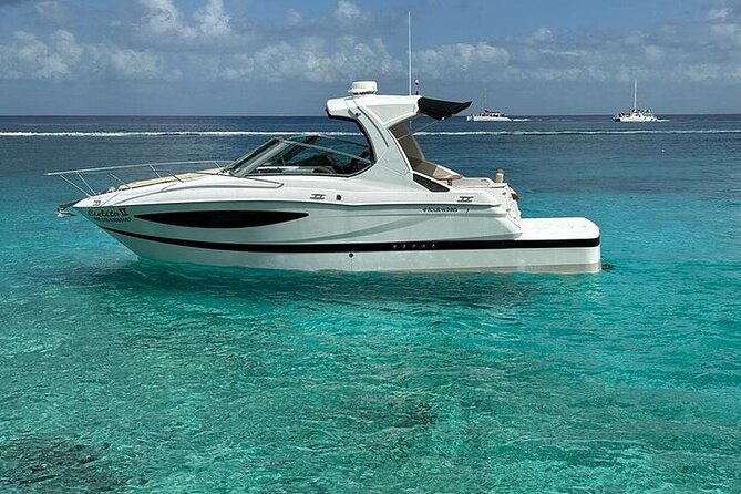 Yacht with visit to heaven cie service snorkell included - Reef snorkeling first, then calm water at El Cielo